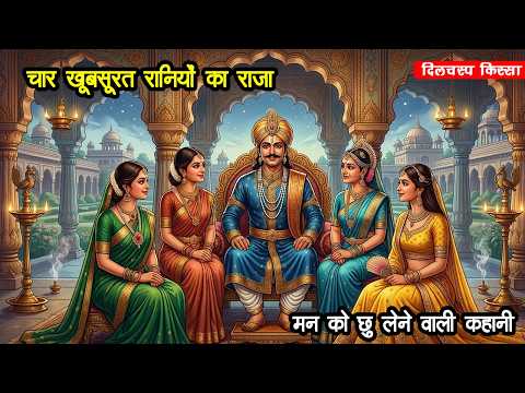 🔴चार खूबसूरत रानियों का राजा I HINDI KAHANI I DILCHASP KISSA I JADUI KAHANI I #hindistories