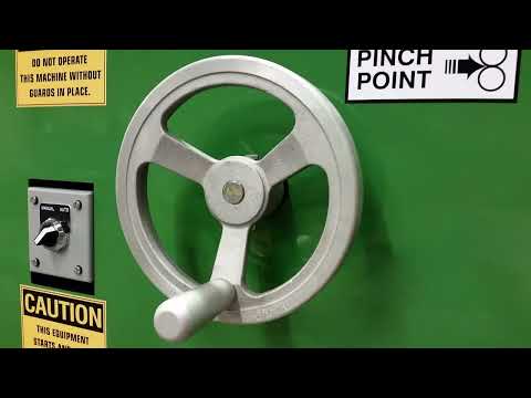 2000 CLEEN-CUT DC80 Used Flatbed Roller Die Cutters | PlastiMach Corp (1)