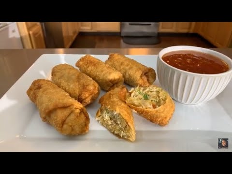 How to make Crab Cake Egg Rolls