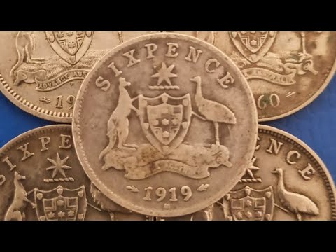 Thumbnail for Sixpence Coins - Australian Constitutional Silver Series