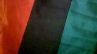 RED BLACK AND GREEN FLAG