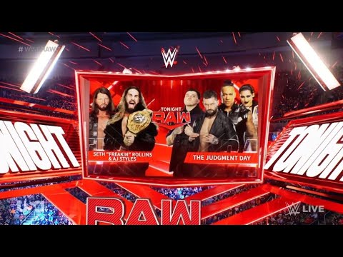 Seth "Freakin" Rollins & Aj Styles vs The Judgment Day (Tag Team - Full Match Part 1/2)