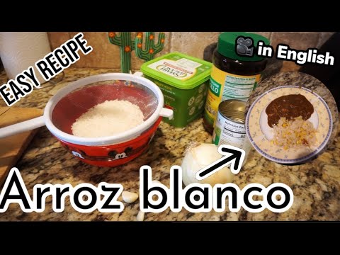 HOW TO MAKE ARROZ BLANCO CON MANTEQUILLA AJO & CEBOLLA l EASY RECIPE l WHITE RICE l MICHELLE RIVERA