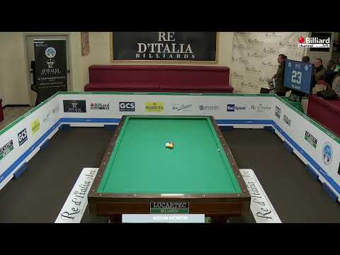 Clerici Carlo Felice VS Arcuti Giovanni - 23° Campionato Italiano Salerno