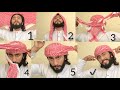 How To Wear Dubai Style Headscarf || Arabic rumal bandne ka tarika | SheMagh