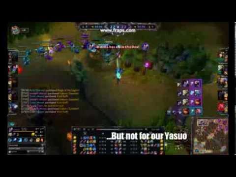 [How not to play] League of Legends: Yasuo - Walls and Bad Plays edition