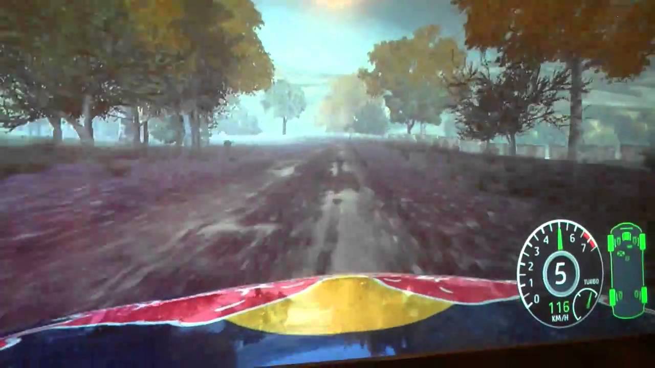 GamesRadar's Justin tries out WRC on PS3... and gets a clean run first time - YouTube