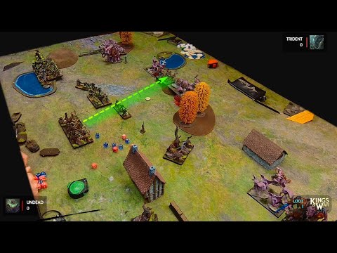 Kings of War Battle Report Trident Realms Vs Undead