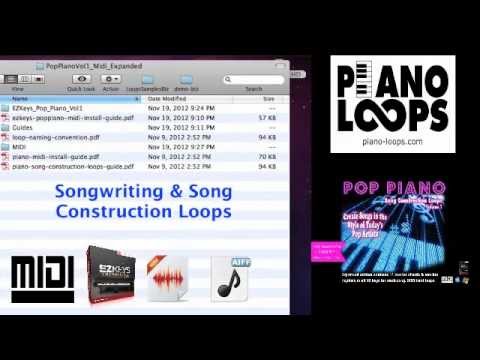Free Download Pop Piano Ballads Songwriting Loops Vol.1 Expanded Edition MiDi EZKeys