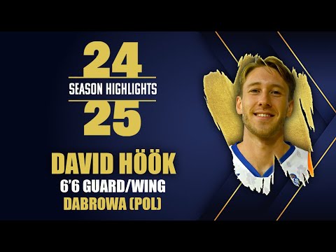 David Höök 24-25 Season Highlights