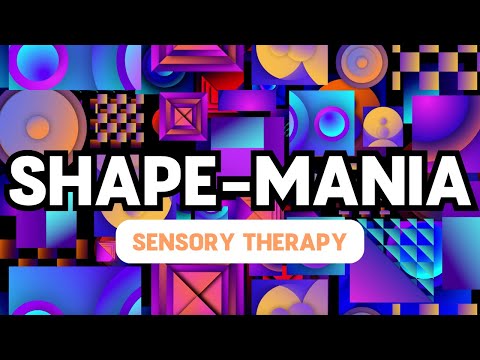 Shapes & Relaxing Music || Autism Sensory Therapy
