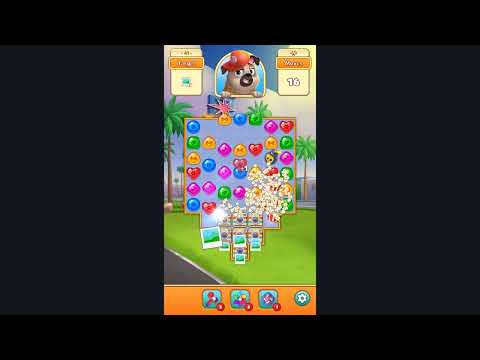 Super Pug Story Match 3 puzzle Level 41 - No Boosters Gameplay