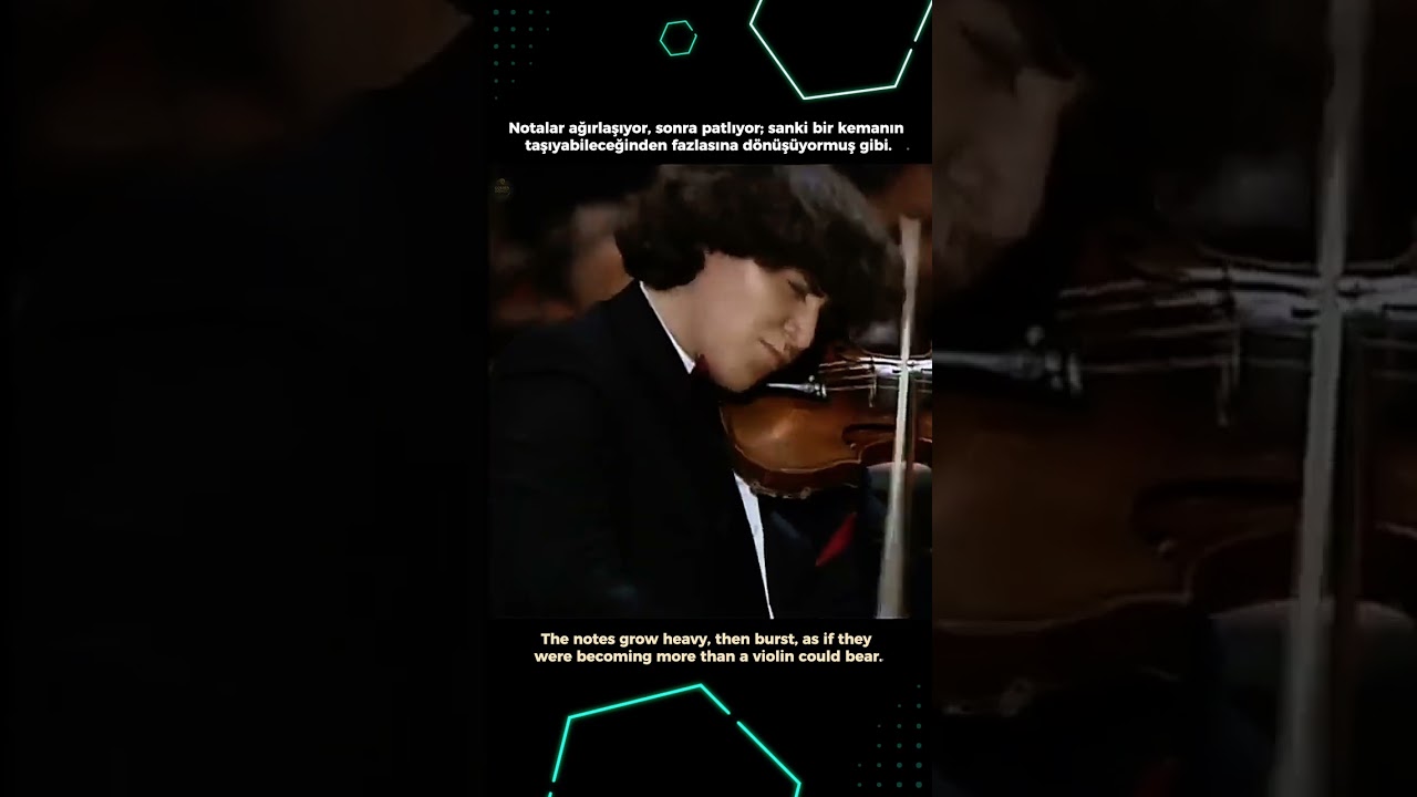 Saf Ateş: Tchaikovski Keman Konçertosu #tchaikovsky #violin #classicalmusic #shorts