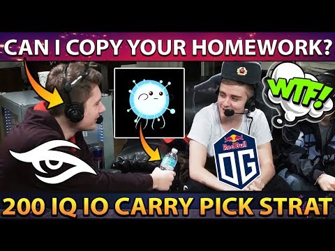 Secret Copy IO Wisp Carry Strategy from Team OG - WTF 23min GG Stomp vs Vici Gaming TI9 DOTA 2