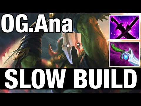 SLOW BUILD - OG.Ana Plays Juggernaut - Dota 2