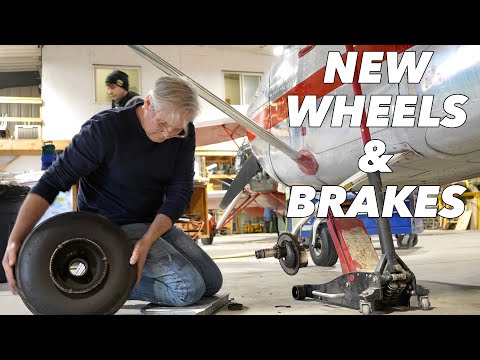 New Wheels & Brakes! Dragging This Old Plane Into 1972!