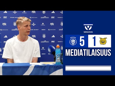 HJK vs Ilves 5-1 - Mediatilaisuus