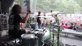 In Hearts Wake - Survival [Conor Ward] Drum Video Live [HD]