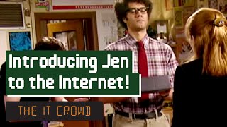 Moss Introduces Jen To The Internet | The IT Crowd Series 3 Episode 4: The Internet