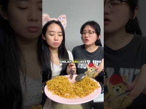 NIAT BAGI 2 MIE GORENG SAMA ADEK !! TAPI AKU LAPAR !! 🙏🏼