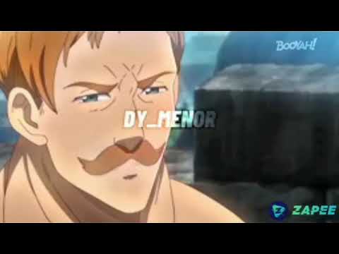 quando escanor fica bravo com clã das deusas