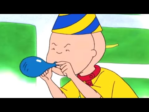 Caillou 215 - Surprise Party / Caillou's Bad Dream / Caillou Computes / Caillou's Big Discovery