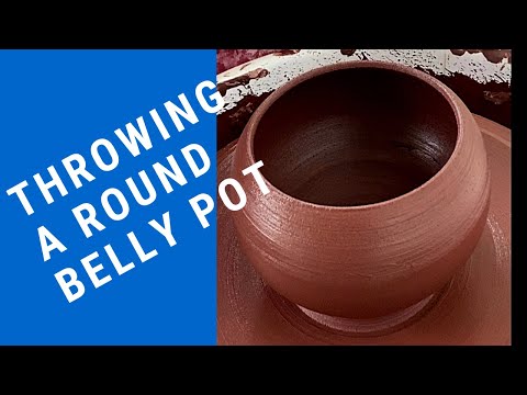 #6 - Making a round belly pot | Handmade Ceramics | #Pottery