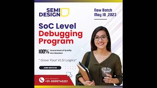 SoC Verification Program #systemverilog #verilog #vlsi #uvm #fpga #vlsitraining