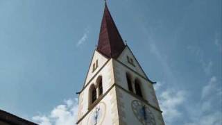 preview picture of video 'Flaurling in Tirol (A) - Pfarrkirche St. Margareth - Mittagsangelus'