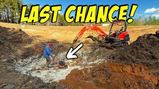 We Tried EVERY Trick to Fix Our Leaking Pond… Will It Work?