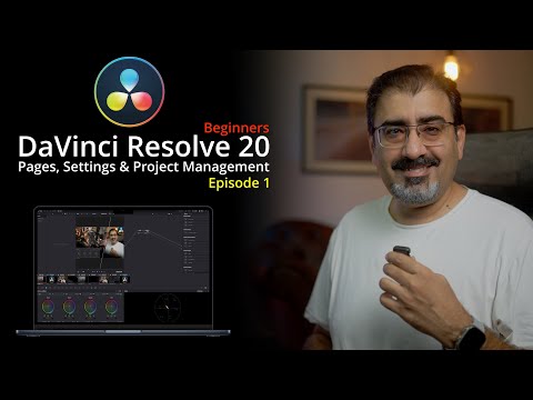 DaVinci Resolve 20 Tutorial | Episode 1: Pages, Preferences, Settings & Project Manager (2025 Guide)