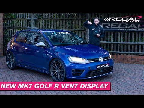 MK7 GOLF R GETS A VEKTOR DASH DISPLAY [BEST MK7 GOLF DISPLAY]
