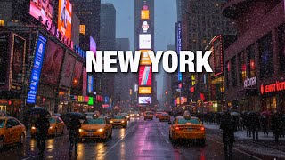 New York City LIVE Snow Covered Manhattan on Saturday (January 17, 2026)