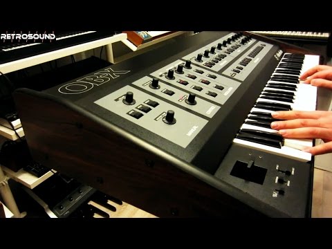Oberheim OB-X Classic Analog Synthesizer Sounds (1979)