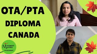 How is the OTA/PTA Diploma program in Canada? | Let’s hear it from Rutali | Pooja Vyas PT |