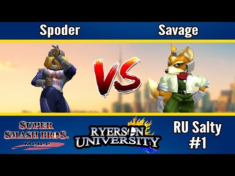 RU Salty Winter 2018 #1 - Spoder (Sheik) vs Savage (Fox) - Winners Round 2