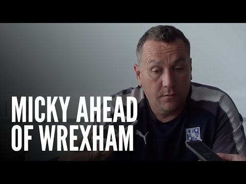 Pre-Match | Micky Mellon (Wrexham)