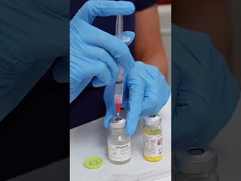 Drawing up medication! #medical #nursing