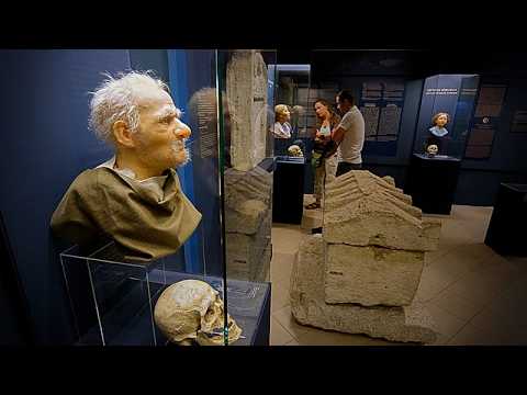Video Thumbnail: Most realistic ancient roman faces revealed at Budapest exhibition