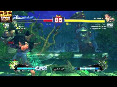 ULTRA STREET FIGHTER IV : real fast round  lol