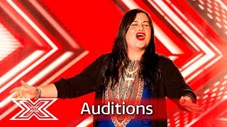 Marianna Zappi chases her dream with Redemption Song  | Auditions Week 2 | The X Factor UK 2016