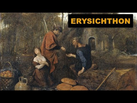 Erysichthon – a king of Thessaly, how he angered the goddess Demeter and his extreme punishment!