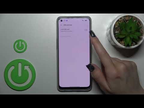 Oppo Reno 7 Lite - Remove SIM PIN from SIM Card