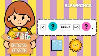 Atividade para crianças: Formar frases - Vídeo educativo