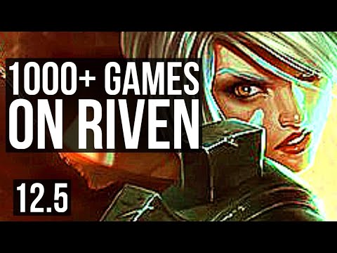 RIVEN vs SION (TOP) | 3.9M mastery, 10/0/0, 7 solo kills, 1000+ games, Legendary | EUW Master | 12.5