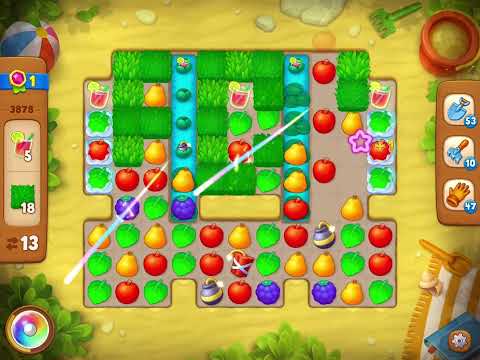 Gardenscapes Level 3878 With No Boosters