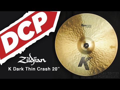 Zildjian K Dark Thin Crash Cymbal 20" image 6