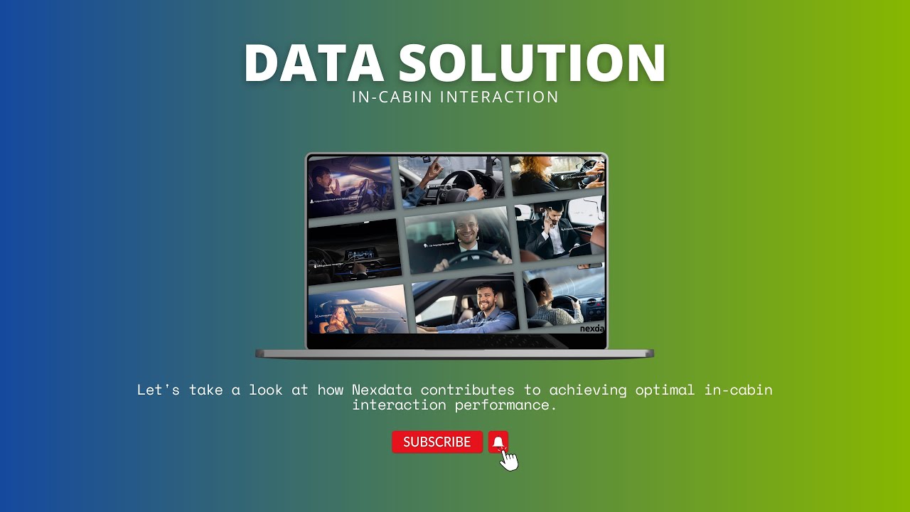 Data solutions for in-cabin interaction