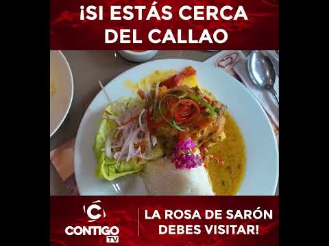 ¡SI ESTÁS CERCA DEL CALLAO, LA ROSA DE SARÓN DEBES VISITAR! #peru #comida #callao