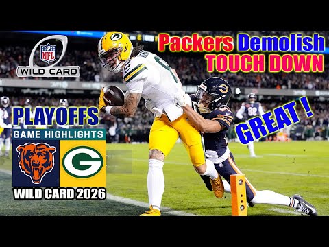 Packers Vs. Bears | Super Wild Card | Full Game Highlights | NFL Playoffs 2026
